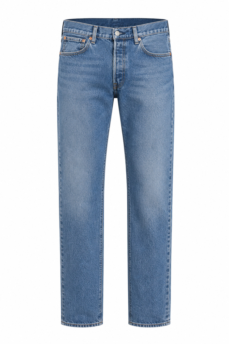 Levi's 501 Original Fit Jeans Men's 30x32 Blue Button Fly Straight Leg Denim